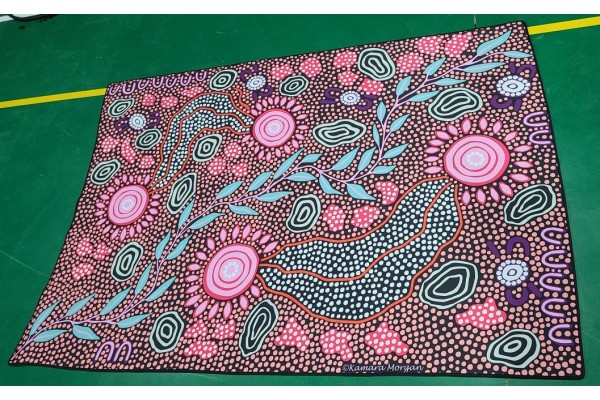 ON SALE 'Connection to Ancestors' by Kamara Morgan Neoprene Mat FREE DELIVERY